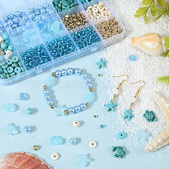 Kit di perline fai da te a tema oceano&nbsp;DIY-SC0028-79