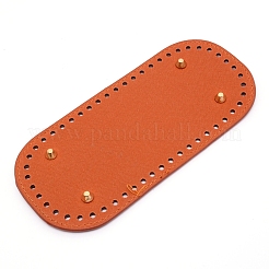 PU cuir tricot crochet sacs ongles fond shaper pad&nbsp;DIY-WH0204-37A