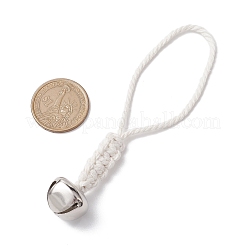 3шт 3-х цветный железный колокольчик подвеска украшение HJEW-JM02421