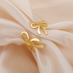 Кольца-манжеты из нержавеющей стали 304 для женщин&nbsp;RJEW-K302-01G