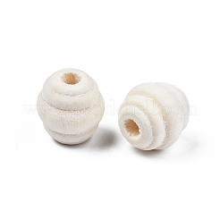 Des perles en bois naturel&nbsp;WOOD-S053-67