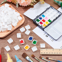 100шт пластиковые пустые емкости для акварели AJEW-PH0006-26A