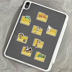 50шт. мультяшные животные ПВХ наклейки STIC-D280-04