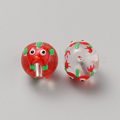 Прозрачные стеклянные бусины GGLA-WH0035-05E