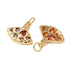 Латунные микро проложить кубического циркония подвески&nbsp;KK-C143-03G