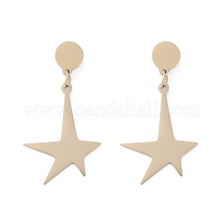 Серьги-гвоздики из нержавеющей стали 304&nbsp;EJEW-Z089-13G