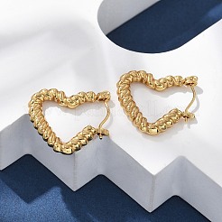 Серьги-кольца из нержавеющей стали 304 для женщин EJEW-L296-038G