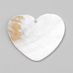 Подвески из пресноводных оболочек SHEL-Q008-57