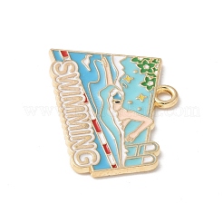 Подвески из эмали и сплава&nbsp;LS-FIND-H047-04G-02