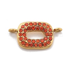 Шармы-подвески из нержавеющей стали 304 со стразами&nbsp;STAS-M092-09G