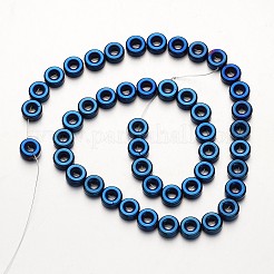 Electroplate non magnetici ematite sintetico fili di perline&nbsp;G-F300-03B-05