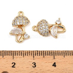 Латунные микро проложить кубического циркония подвески KK-C155-15G-01