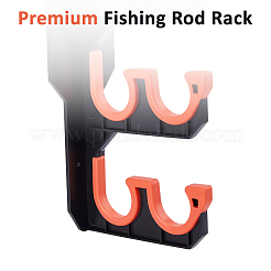 1 bolsa de soportes de plástico para cañas de pescar de pared&nbsp;AJEW-FH0008-78