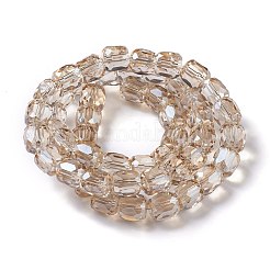 Гальванические стеклянные бусины&nbsp;X-GLAA-F108-13A-04