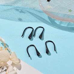Orecchini pendenti a goccia in ceramica bioceramica ipoallergenica con zirconi&nbsp;EJEW-Z023-05D