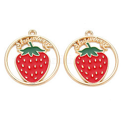 Подвески из эмали и сплава&nbsp;LS-ENAM-S126-102-NR