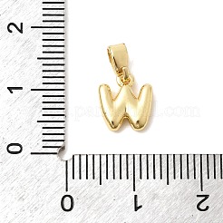 Латунные подвески в виде букв&nbsp;KK-G554-22G-W
