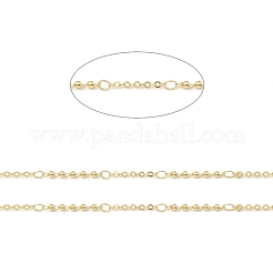 Латунные цепочки с круглыми бусинами CHC-M025-20G