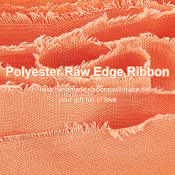 Полиэстеровая потертая лента длиной 10 м. OCOR-WH0094-01C