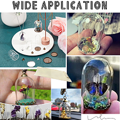 12 комплект стеклянных купольных крышек 6 стилей AJEW-SC0002-68