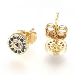 Латунь уха шпильки&nbsp;EJEW-P157-02-NR