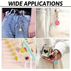 Подвесные украшения из эмали из сплава 12 шт.&nbsp;HJEW-YW00188