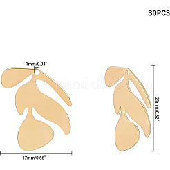 Латунные подвески KK-BC0005-18G