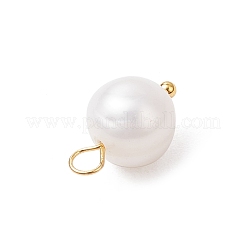 Круглые подвески из натурального культивированного пресноводного жемчуга PALLOY-JF04193-01