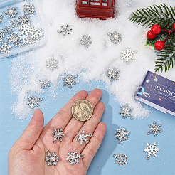 36шт 6 стиля подвески из сплава со стразами&nbsp;FIND-SC0020-06