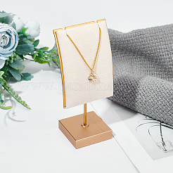 Сплав с витринами ожерелья волокна EDIS-WH0009-07