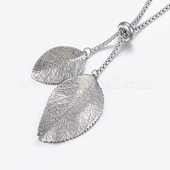 Регулируемые лариаты из нержавеющей стали 304 NJEW-L453-25P