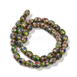 Бусины ручной работы перегородчатой CLB-F001-01A