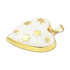 Подвески из латуни с эмалью в стойку&nbsp;KK-L224-046G