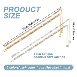 Латунные бретельки для бюстгальтера-цепочки FIND-GO00006