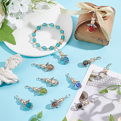 Подвесные украшения из лэмпворка и стекла&nbsp;HJEW-GO00027