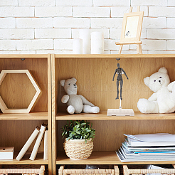 Держатели для пластиковых моделей в собранном виде ODIS-WH0038-10