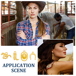 80 шт. 4 подвески из сплава в тибетском стиле&nbsp;FIND-UN0004-28A