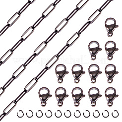 Наборы для самостоятельного изготовления цепочек-ожерельев DIY-TA0012-34