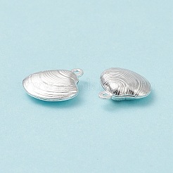 304ステンレスペンダント  シェル  銀  14x13x4mm  穴：1mm&nbsp;STAS-G176-17S