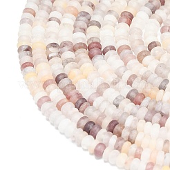 Природного кварца нитей бисера G-P575-A57-4x2mm
