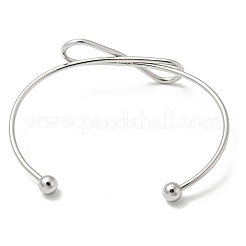 Браслеты-манжеты из нержавеющей стали 304&nbsp;BJEW-K238-14P