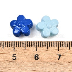 Непрозрачные акриловые бусины OACR-B036-10