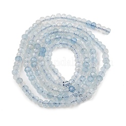 Natürliche Aquamarin Perlen Stränge&nbsp;G-L587-B02-01