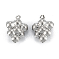 Не тускнеющие подвески из хирургической нержавеющей стали 316 STAS-C026-06P