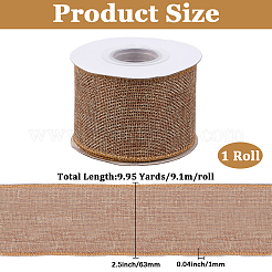 9.1м рулоны кружева из мешковины OCOR-WH20048-01M