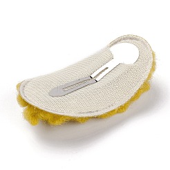 Заколки для волос на кнопках из искусственного меха PHAR-P004-03