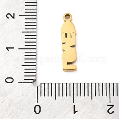 Подвески из нержавеющей стали 304 с эмалью STAS-Q338-06G