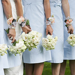 Шелковая ткань корсаж из шелковой ленты на запястье&nbsp;AJEW-WH0277-62A