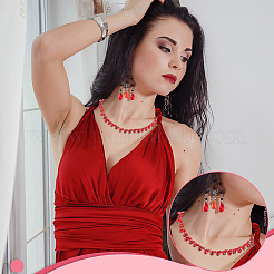 200шт 10 стиля прозрачные стеклянные подвески GLAA-GA0001-92