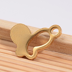 Подвески из нержавеющей стали бабочка с ионным покрытием (IP) 304&nbsp;STAS-L159-10G